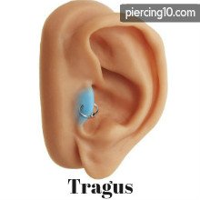 piercing tragus
